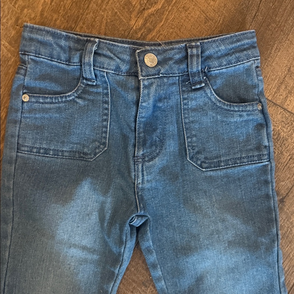Jessica Simpson Kids Blue Flare Jeans - Picture 2 of 4